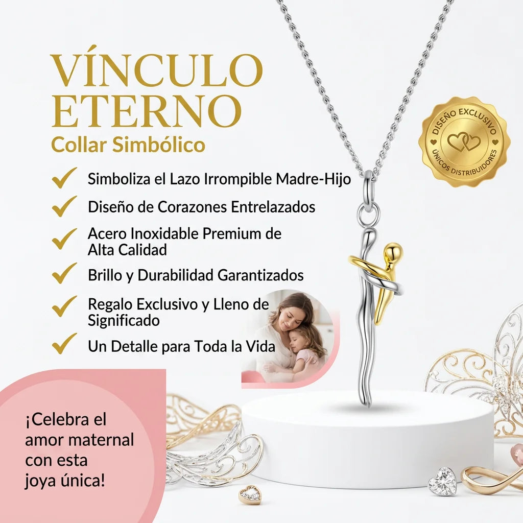 COLLAR VÍNCULO ETERNO. JOYERÍA PREMIUM-EDICIÓN EXCLUSIVA