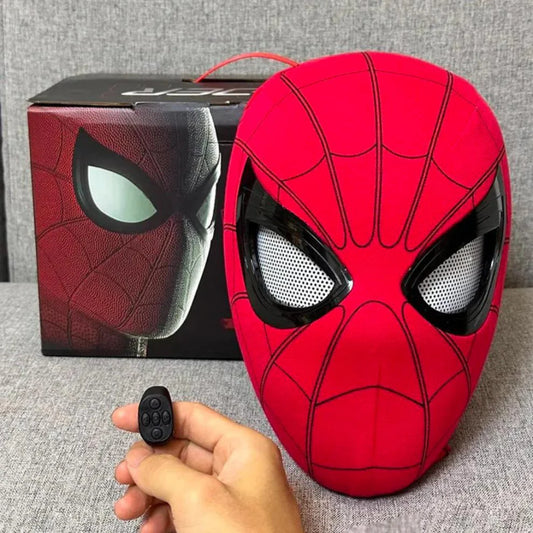 MASCARA SPIDERMAN ORIGINAL MARVEL® CONTROL REMOTO+LUCES