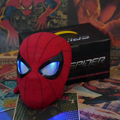 MASCARA SPIDERMAN ORIGINAL MARVEL® CONTROL REMOTO+LUCES