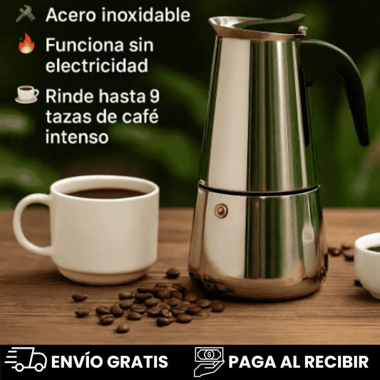 CAFETERA ITALIANA® PROFESIONAL-INOXIDABLE