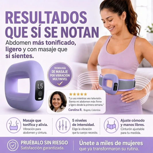 CINTURON MASAJEADOR DE TONIFICACION 3 EN 1