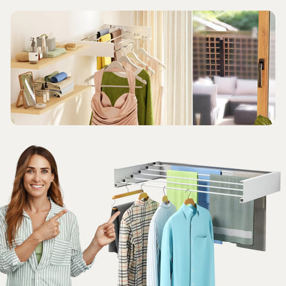 Tendedero Plegable Premium. INOXIDABLE