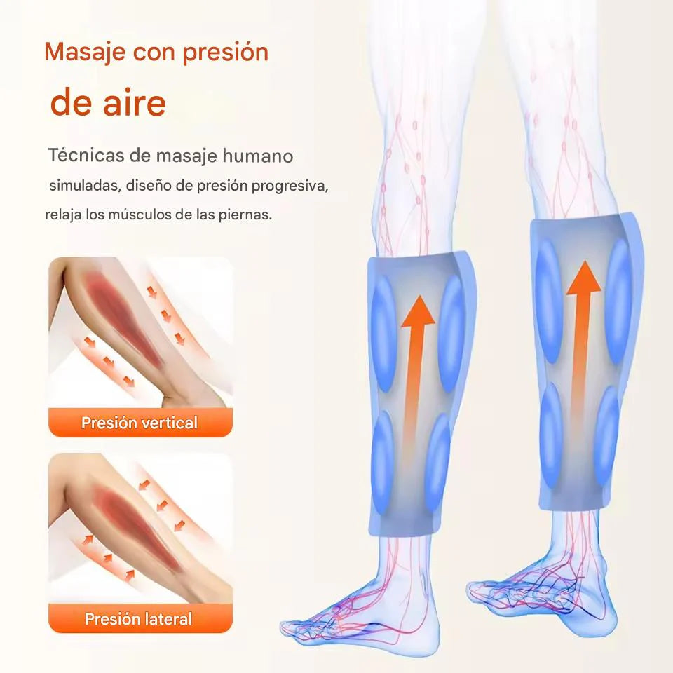 MASAJEADOR DE COMPRESIÓN 3 EN 1. TERAPEUTICO-DESCANSA TUS PIERNAS